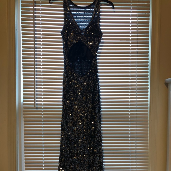 Elegant Primavera Sequined Prom Dress - Picture 4 of 7